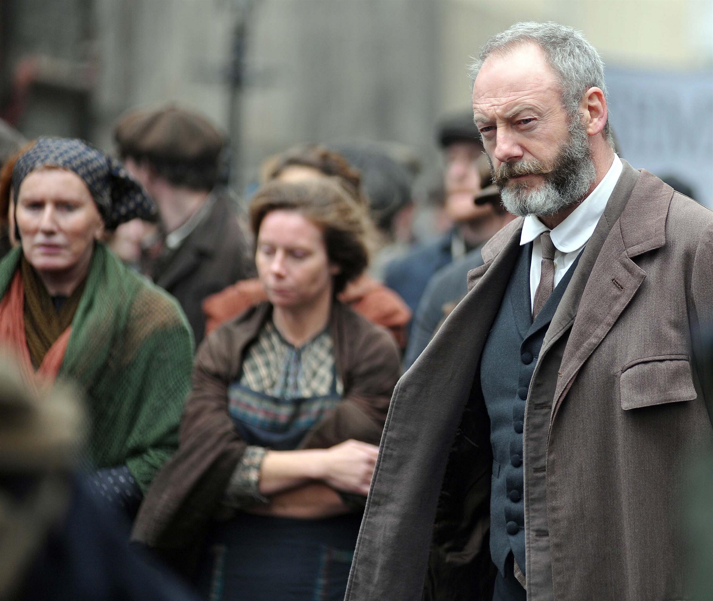 Liam Cunningham on the TV set of 'Titanic: Blood and Steel' | Picture 99807